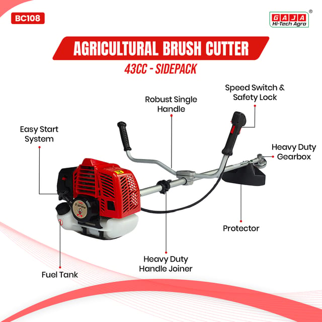 Brush Cutter BC-108 SP Straight Shaft Petrol Brush Cutter BC-108 SP Straight Shaft Petrol