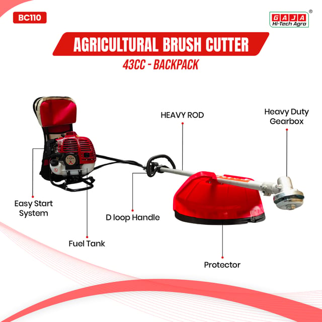 Brush Cutter BC-110 BP Back Pack Petrol Brush Cutter BC-110 BP Back Pack Petrol