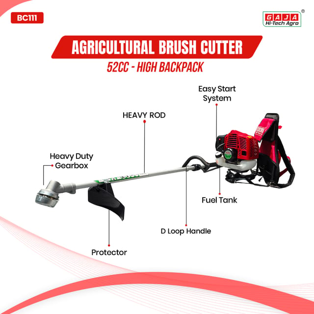Brush Cutter BC-111 HBP Heavy Duty Back Pack Petrol Brush Cutter BC-111 HBP Heavy Duty Back Pack Petrol