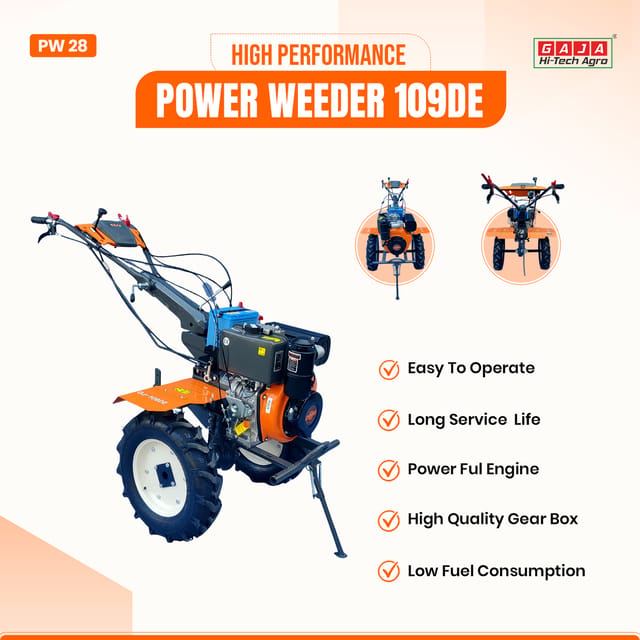 Power Weeder GJ-109DE Heavy Duty Diesel Tiller Power Weeder GJ-109DE Heavy Duty Diesel Tiller