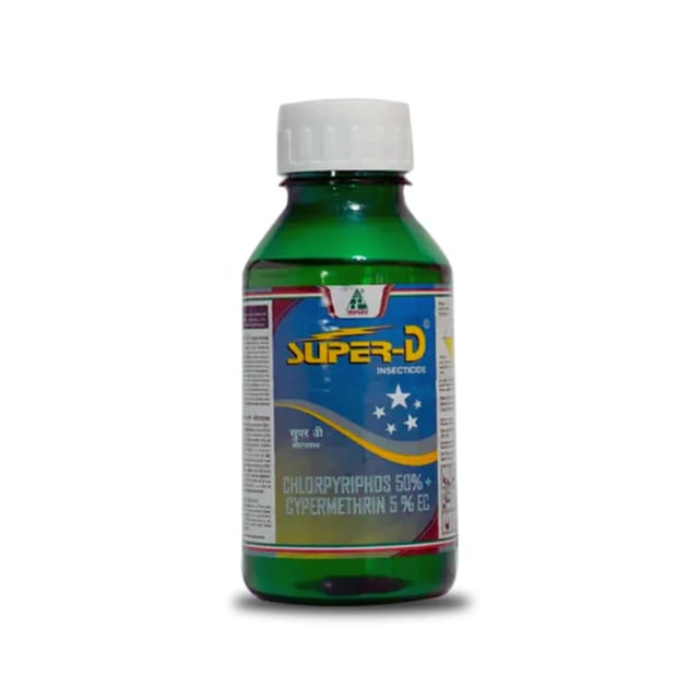 SuperD Insecticide (Chlorpyrifos 50% + Cypermethrin 5% EC)