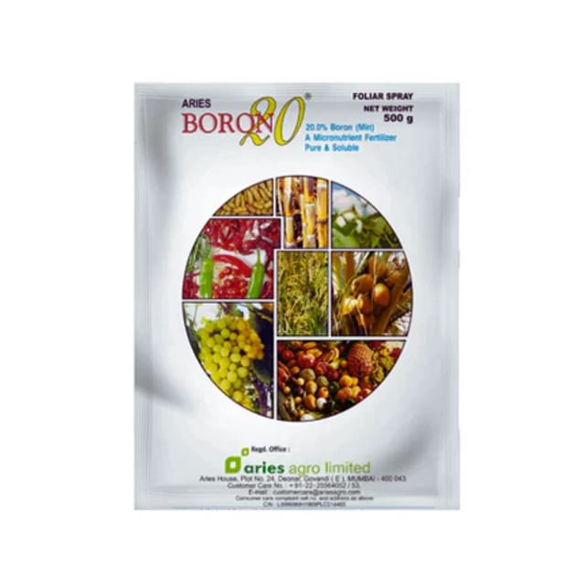 Aries Boron20 Micronutrient (Di-sodium Octaborate Tetrahydrate 20% Boron)