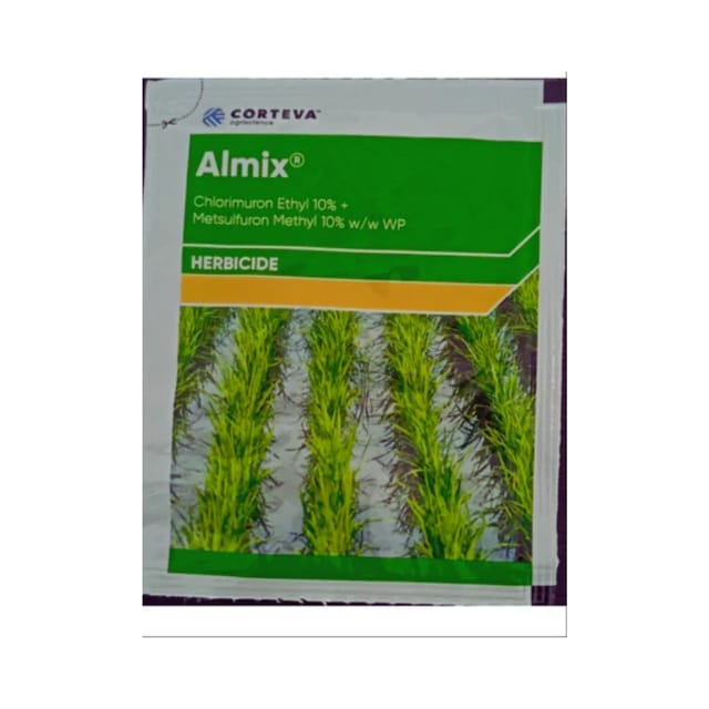 Almix Herbicide (Metsulfuron Methyl 10% + Chlorimuron Ethyl 10% WP) Almix Herbicide (Metsulfuron Methyl 10% + Chlorimuron Ethyl 10% WP)