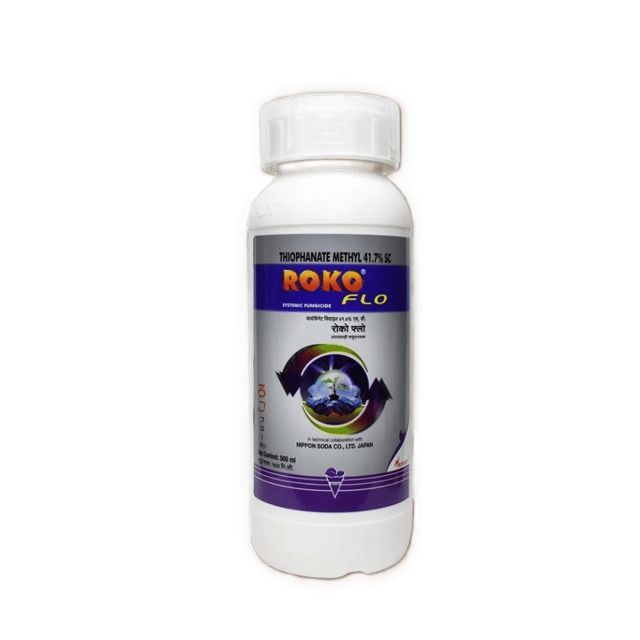 Roko Flo Fungicide (Thiophanate-methyl 41.7% SC) Roko Flo Fungicide (Thiophanate-methyl 41.7% SC)