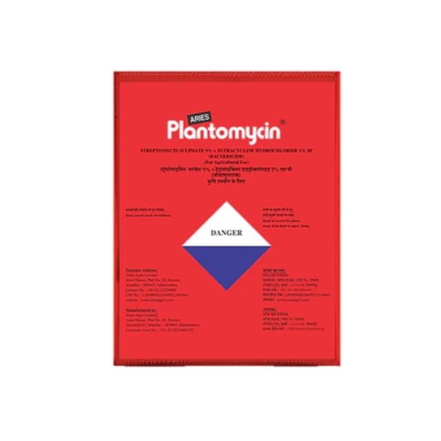 Plantomycin Bactericide (Streptomycin Sulphate 9% + Tetracycline HCl 1%) Plantomycin Bactericide (Streptomycin Sulphate 9% + Tetracycline HCl 1%)