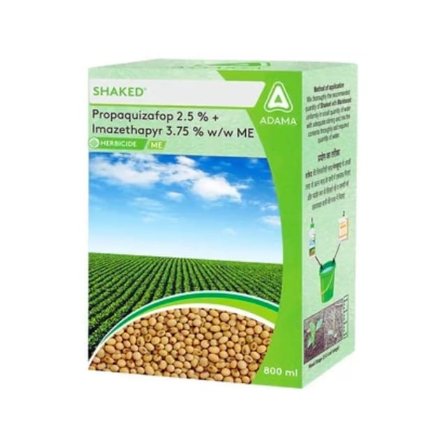Shaked Herbicide (Propaquizafop 2.5% + Imazethapyr 3.75% w/w ME) Shaked Herbicide (Propaquizafop 2.5% + Imazethapyr 3.75% w/w ME)
