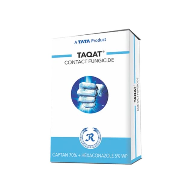Taqat Contact Fungicide (Captan 70% + Hexaconazole 5% WP) Taqat Contact Fungicide (Captan 70% + Hexaconazole 5% WP)